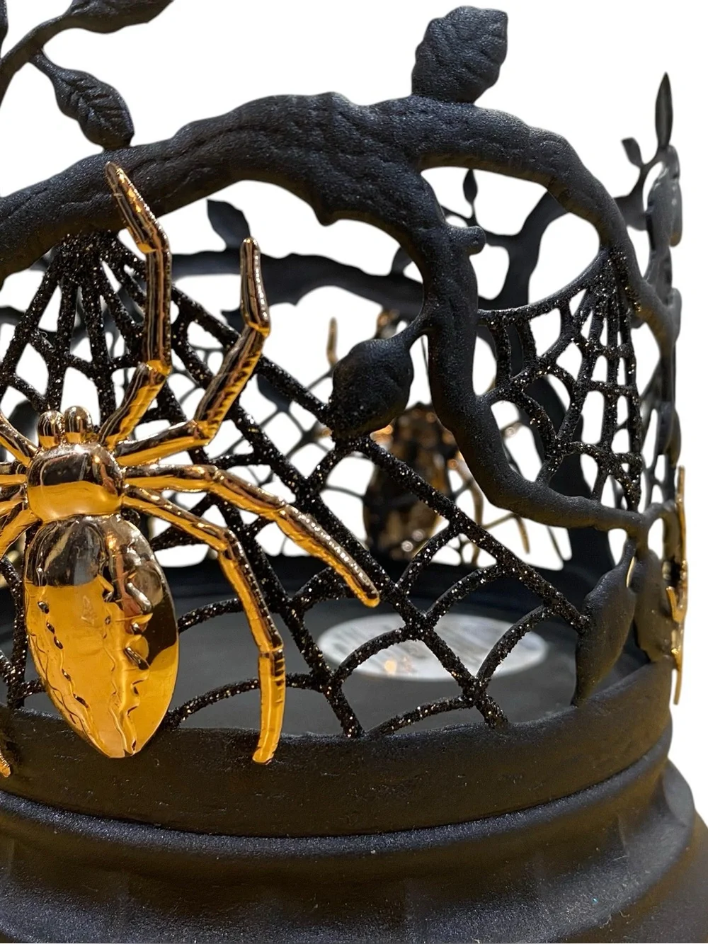 Bath & Body Works Spider Branches 3 Wick Candle Holder